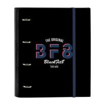 Ringmap BlackFit8 Urban A4 Zwart Marineblauw (27 x 32 x 3.5 cm)