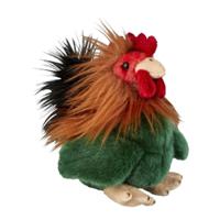 Pluche kip/haan knuffeldier - 18 cm - Kippen/hanen boerderijdieren knuffels