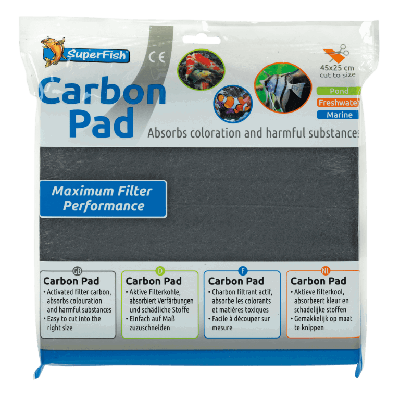 Superfish carbon pad 45x25 cm - Superfish