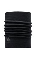 Buff Merino Heavyweight Nekwarmer Solid Black one size