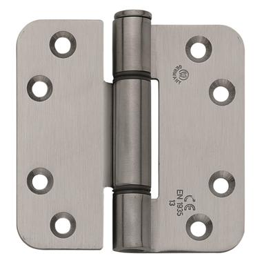 BSW glijlagerscharnier - 818 Allround - afgerond - 89x152x3 mm - RVS