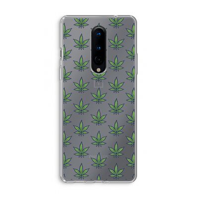 Weed: OnePlus 8 Transparant Hoesje