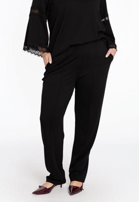 Yoek Pantalon smal toelopend VERO | Zwart | Maat 58/60