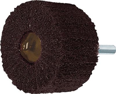 Promat Lamellenslijpstift | d.80xH50mm korreling 240 | vlies | schacht-d. 6 mm - 4000842199 4000842199
