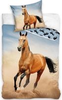 DREAMEE Dekbedovertrek - Desert Horse - 140x200 cm