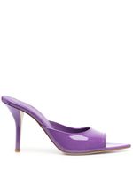 GIABORGHINI mules Perni 100 mm en cuir - Violet - thumbnail