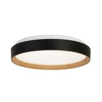 Searchlight Zwarte plafondlampSorrento wit venster - 35510-380