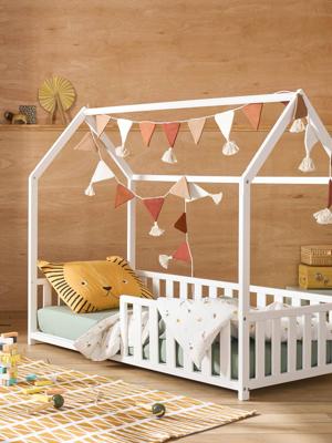 Kinderbed CABANE 70x140 wit