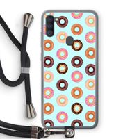 Donuts: Samsung Galaxy A11 Transparant Hoesje met koord
