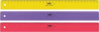 M+R lat, uit plastic, in geassorteerde kleuren, 30 cm