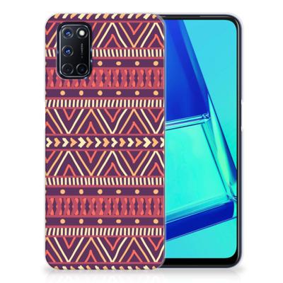 OPPO A52 | A72 | TPU bumper | Aztec Paars