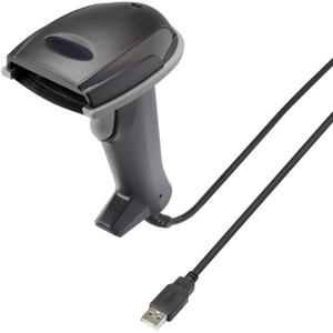 Renkforce CR6307A USB-Kit Barcodescanner Kabel 1D CCD Zwart Handmatig USB