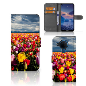 Nokia 5.4 Hoesje Tulpen