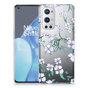 OnePlus 9 Pro Uniek TPU Case Blossom White