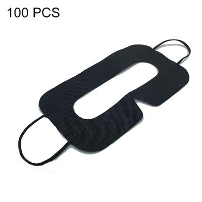 100 stuks zwarte beschermende hygiëne VR Eye Mask sanitaire wegwerp Eye Mask pads voor 3D VR glas