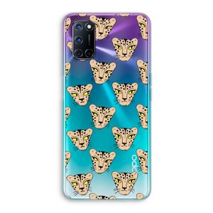 Tijger: Oppo A92 Transparant Hoesje