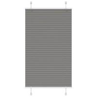 Plissé rolgordijn 70x150 cm stofbreedte 69,4 cm antraciet