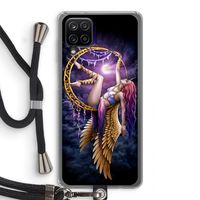 Aerial Angel: Samsung Galaxy A12 Transparant Hoesje met koord