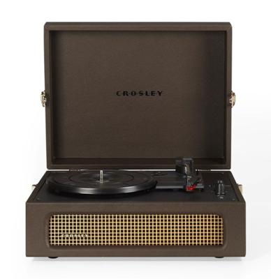 Crosley Voyager Retro Platenspeler - Cocoa - Bluetooth In/Out