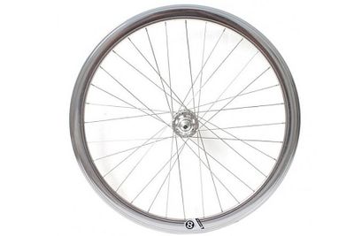 Origin8 Fixed Gear Achterwiel - Zilver HP
