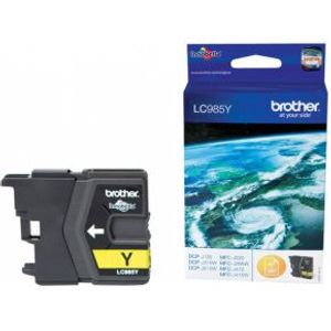 Brother LC985Y inktcartridge 1 stuk(s) Origineel Geel