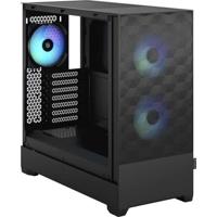 PC-behuizing - FRACTAL DESIGN - Pop Air RGB Zwart TG - Zwart (FD-C-POR1A-06)