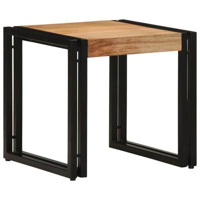 Salontafel Bruin 40 x 40 x 38 cm Massief acaciahout