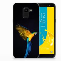 Samsung Galaxy J6 2018 | TPU Hoesje | Papegaai