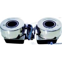 Bocinas GS12002 - BOCINA MINI DOBLE 12V. 4A (114 dB