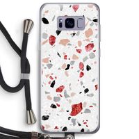 Terrazzo N°12: Samsung Galaxy S8 Plus Transparant Hoesje met koord