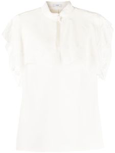 ERDEM t-shirt Alycia à col marin - Blanc