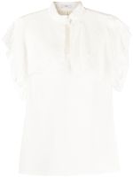 ERDEM t-shirt Alycia à col marin - Blanc