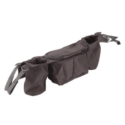 Baby wandelwagen organisator baby Prams vervoer fles bekerhouder tas voor Pram buggy baby wandelwagen accessoires (bruin)