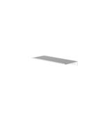 Hotbath &More Planchet 30 cm inclusief bevestigings rails Mat wit