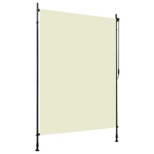 Rolgordijn voor buiten 150x270 cm crme