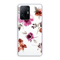Geschilderde bloemen: Xiaomi 11T Transparant Hoesje