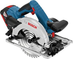Bosch Blauw GKS 18V-57 G Professional accu cirkelzaag | 5.0Ah Li-Ion | in L-BOXX - 06016A2100