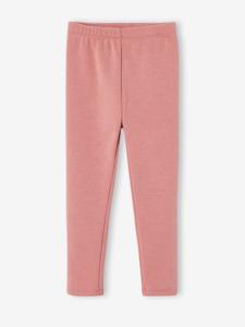 Meisjeslegging met fleecevoering rouge