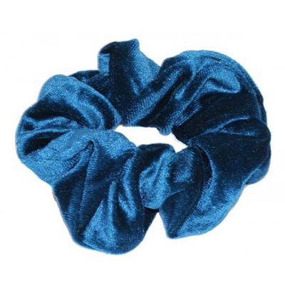 scrunchie Velvet Petrol