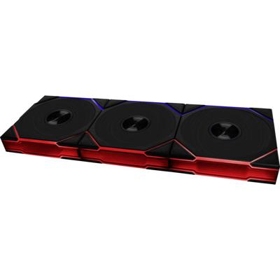 Lian Li Lian Li UNI FAN TL Wireless Lüfter, ARGB, PWM, 3er-Pack - 120 mm, schwarz PC-ventilator Zwart (b x h x d) 120 x 28 x 124 mm