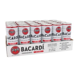 Tray Bacardi Rum & Cola