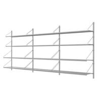 Frama Shelf Library H1084 Triple wandkast roestvrijstaal