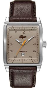 Horlogeband Lacoste 2010561 / LC-50-1-14-2254 Leder Bruin 25mm