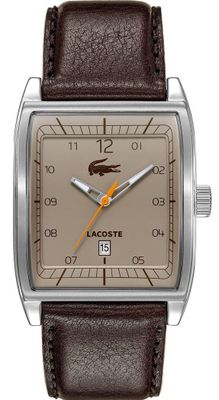 Horlogeband Lacoste 2010561 / LC-50-1-14-2254 Leder Bruin 25mm