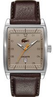 Horlogeband Lacoste 2010561 / LC-50-1-14-2254 Leder Bruin 25mm