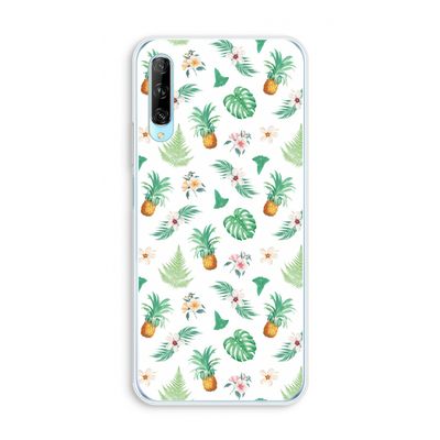 Ananas bladeren: Huawei P Smart Pro Transparant Hoesje