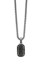 David Yurman pendentif 14 mm serti de diamant - Argent - thumbnail