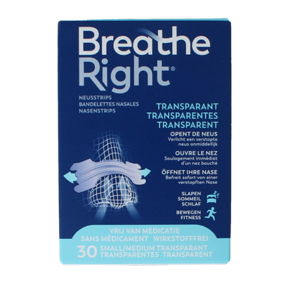 Neusstrips clear 30 Stuks