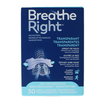 Neusstrips clear 30 Stuks