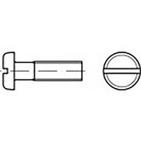 TOOLCRAFT TO-6853284 Platbolkopschroeven M5 6 mm Sleuf DIN 85 Staal 2000 stuk(s) - thumbnail